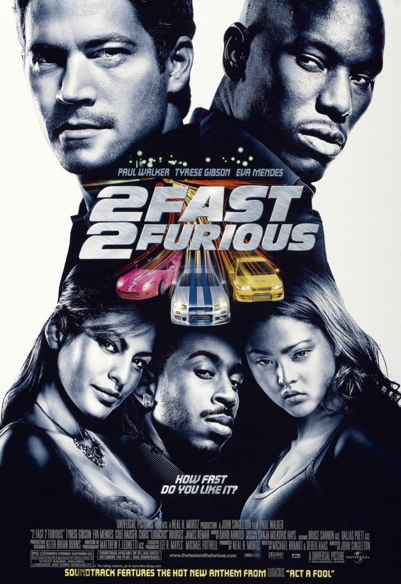 2 Fast 2 Furious (2003) เร็วคูณ 2 ดับเบิ้ลแรงท้านรก (ดูหนังฟรี HD) Nung.TV