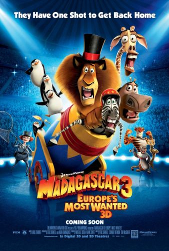 ดูหนัง Madagascar 3 Europes Most Wanted (2012) มาดากัสการ์ 3 ข้ามป่าไปซ่าส์ยุโรป HD